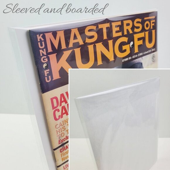 Masters Kung Fu Magazine David Carradine Martial Arts VTG Sept 1993 Unread Stock - Picture 4 of 10